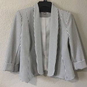 4/$25 Kate & Rosy Black and White Blazer Size small